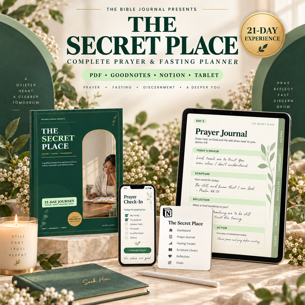 The Secret Place — Complete Prayer & Fasting Journal