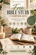 FREE Bible Study Starter Kit | The Bible Journal