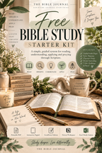 FREE Bible Study Starter Kit | The Bible Journal