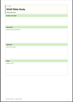 FREE Bible Study Starter Kit | The Bible Journal