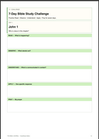 FREE Bible Study Starter Kit | The Bible Journal